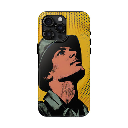 Tough Phone Cases Pop Art Modern Edge Soldier 02