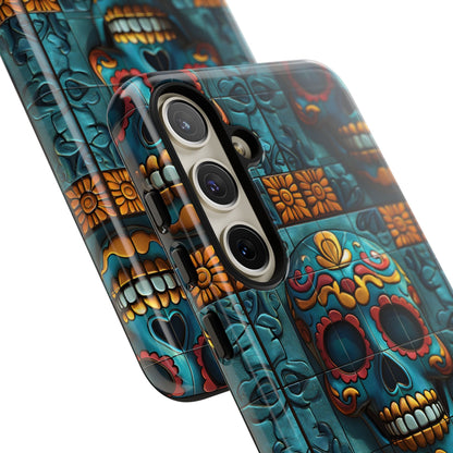 Tough Cases Day of the Dead Dia de Los Muertos Sugar Skull 0017