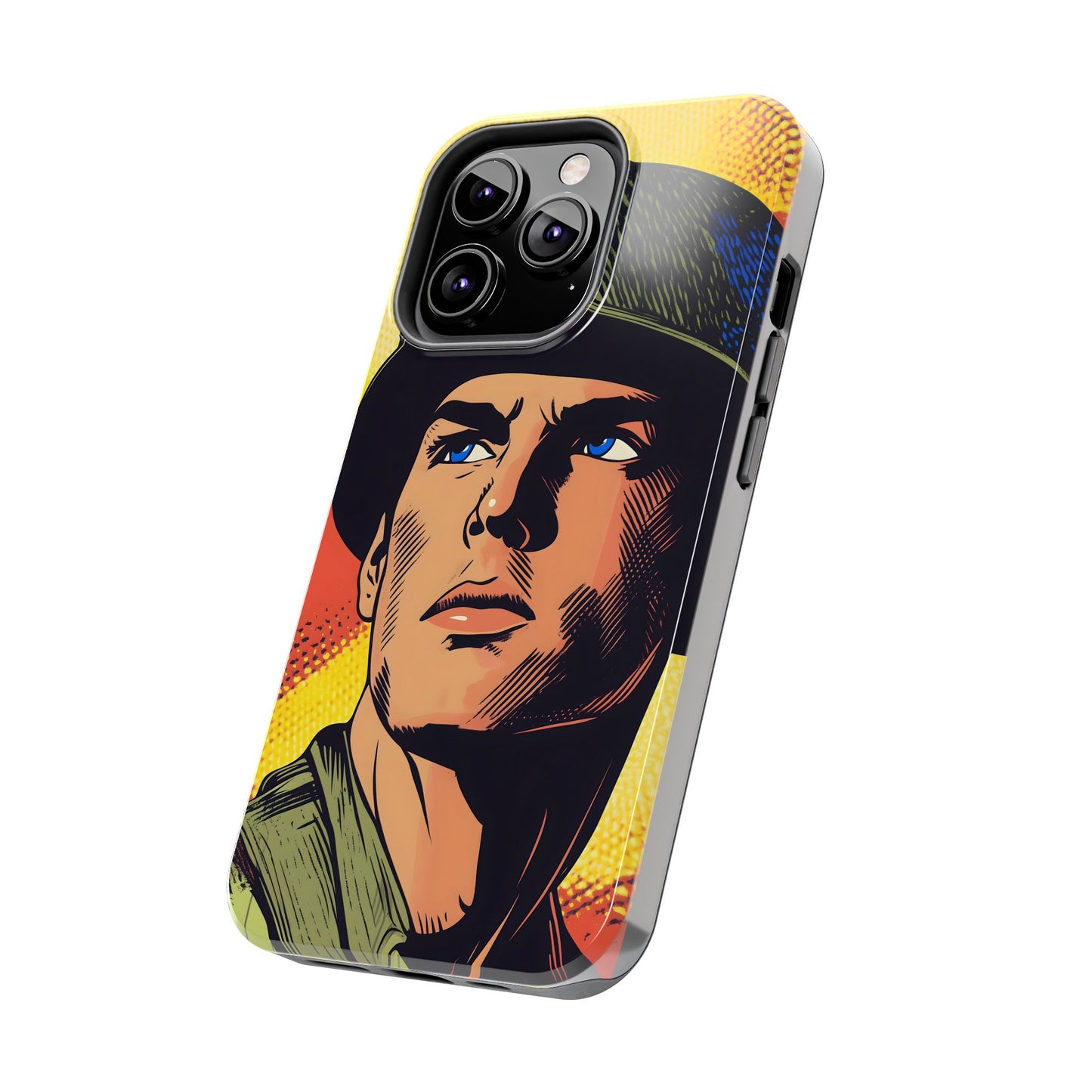 Tough Phone Cases Pop Art Modern Edge Soldier 04