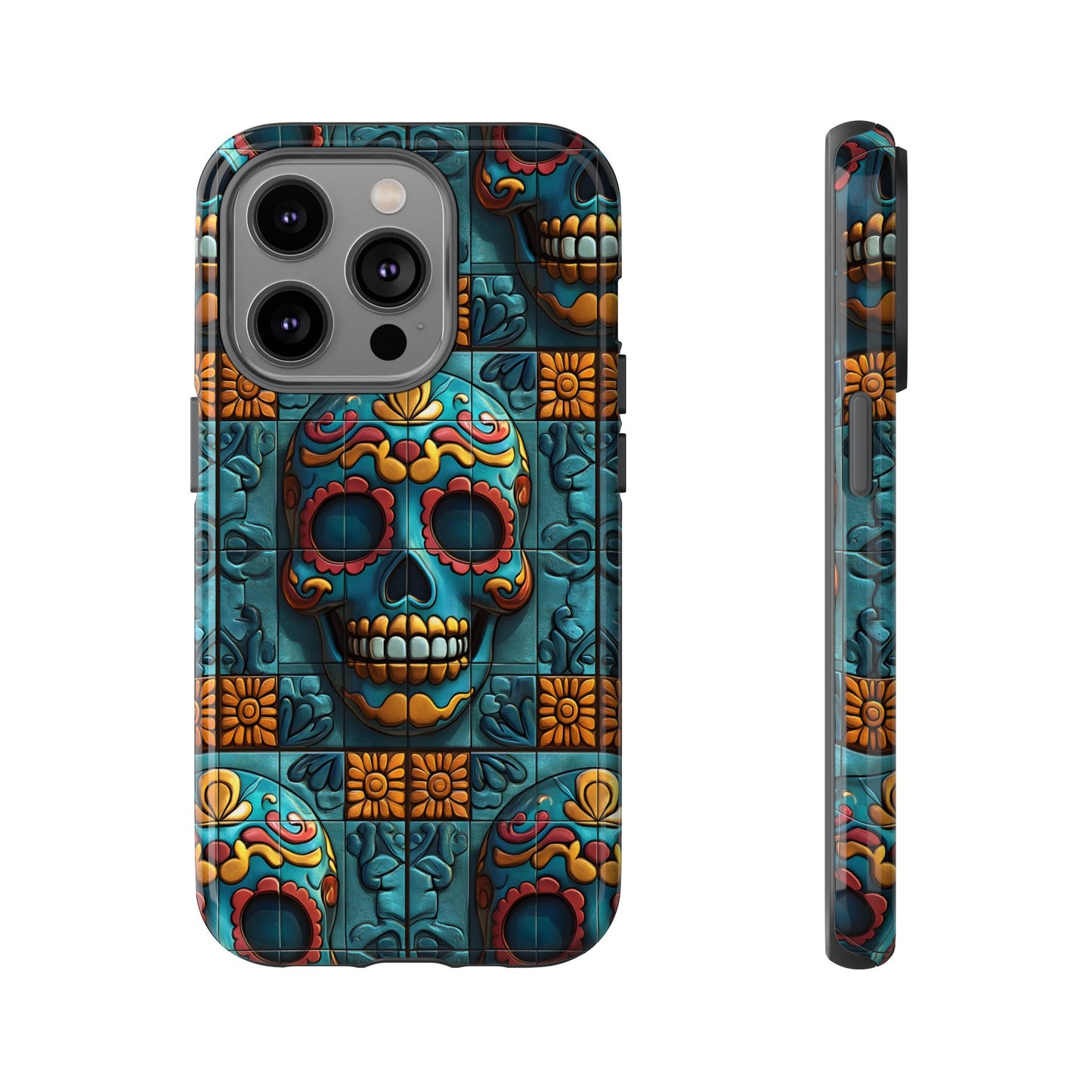 Tough Cases Day of the Dead Dia de Los Muertos Sugar Skull 0017