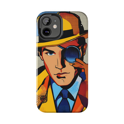 Tough Phone Cases Pop Art Modern Edge Guy Noir 03