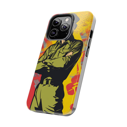 Tough Phone Cases Pop Art Modern Edge Soldier 01