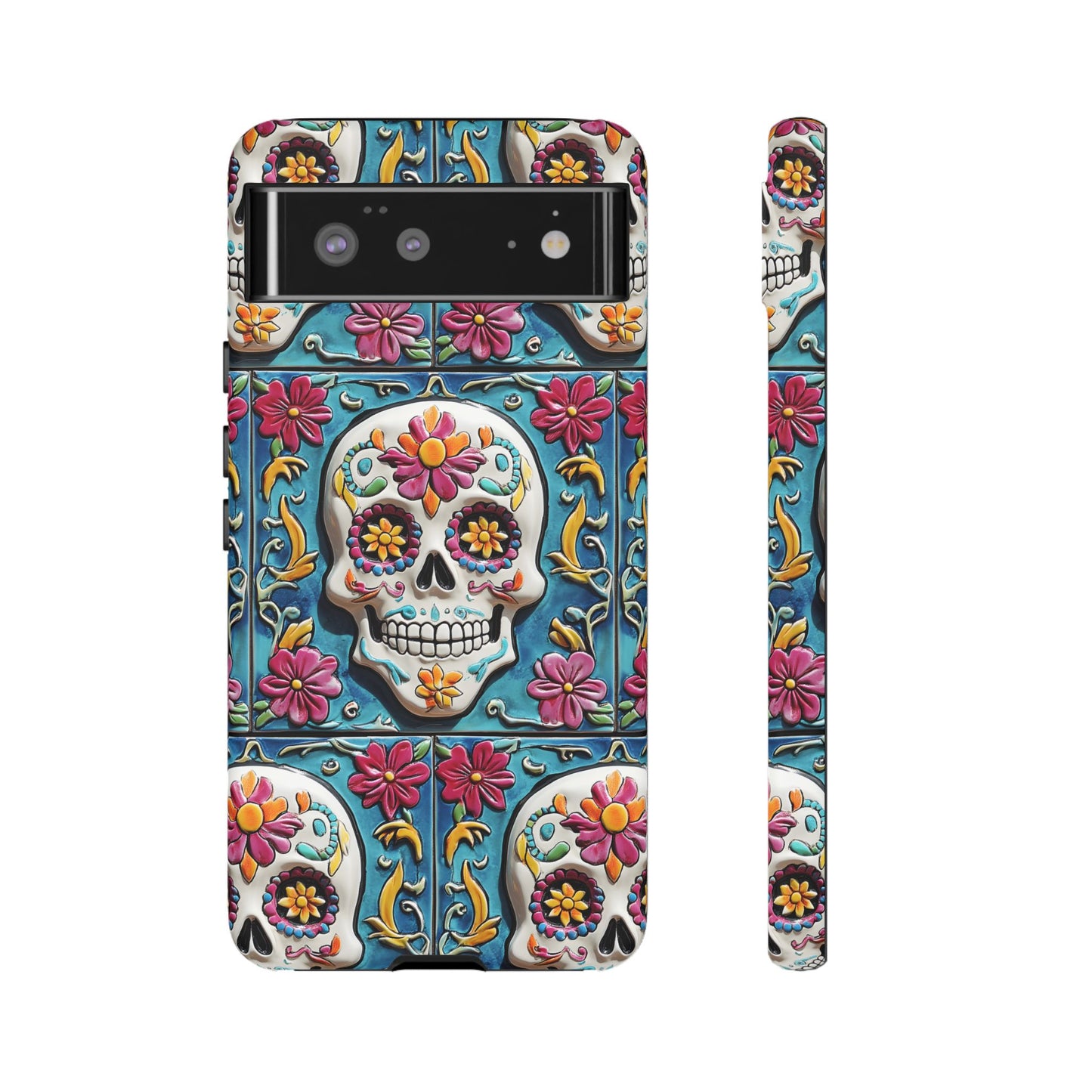 Tough Cases Day of the Dead Dia de Los Muertos Sugar Skull 0001