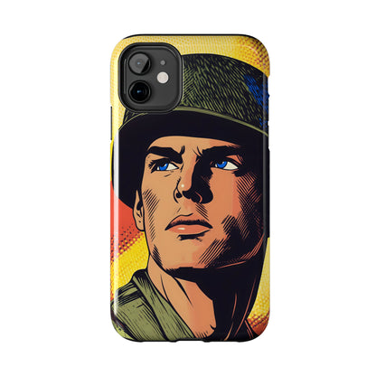 Tough Phone Cases Pop Art Modern Edge Soldier 04