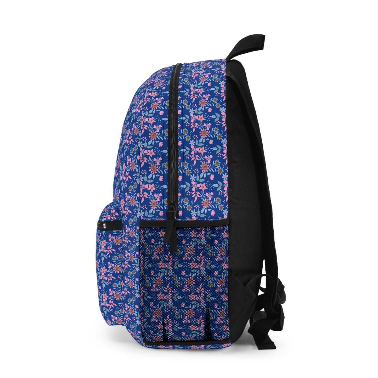 Backpack - Floral - Blue