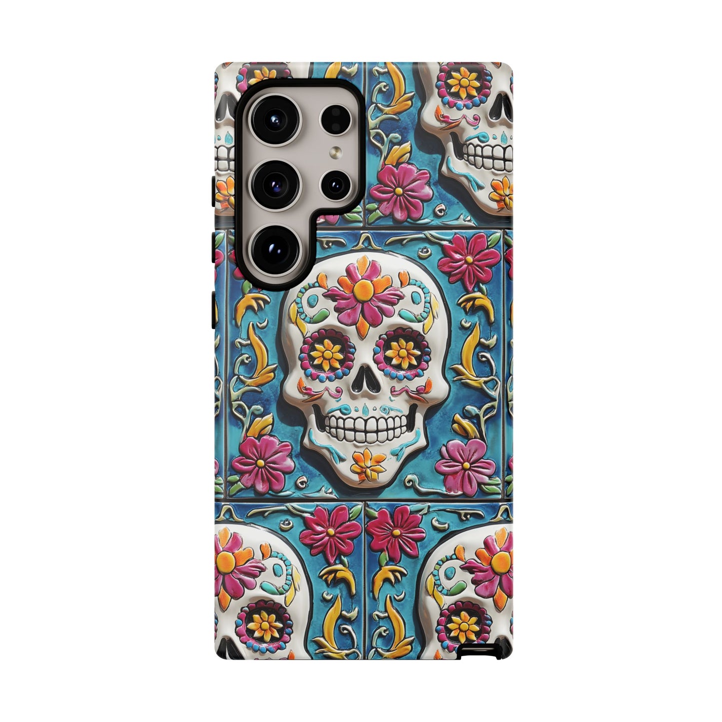 Tough Cases Day of the Dead Dia de Los Muertos Sugar Skull 0001