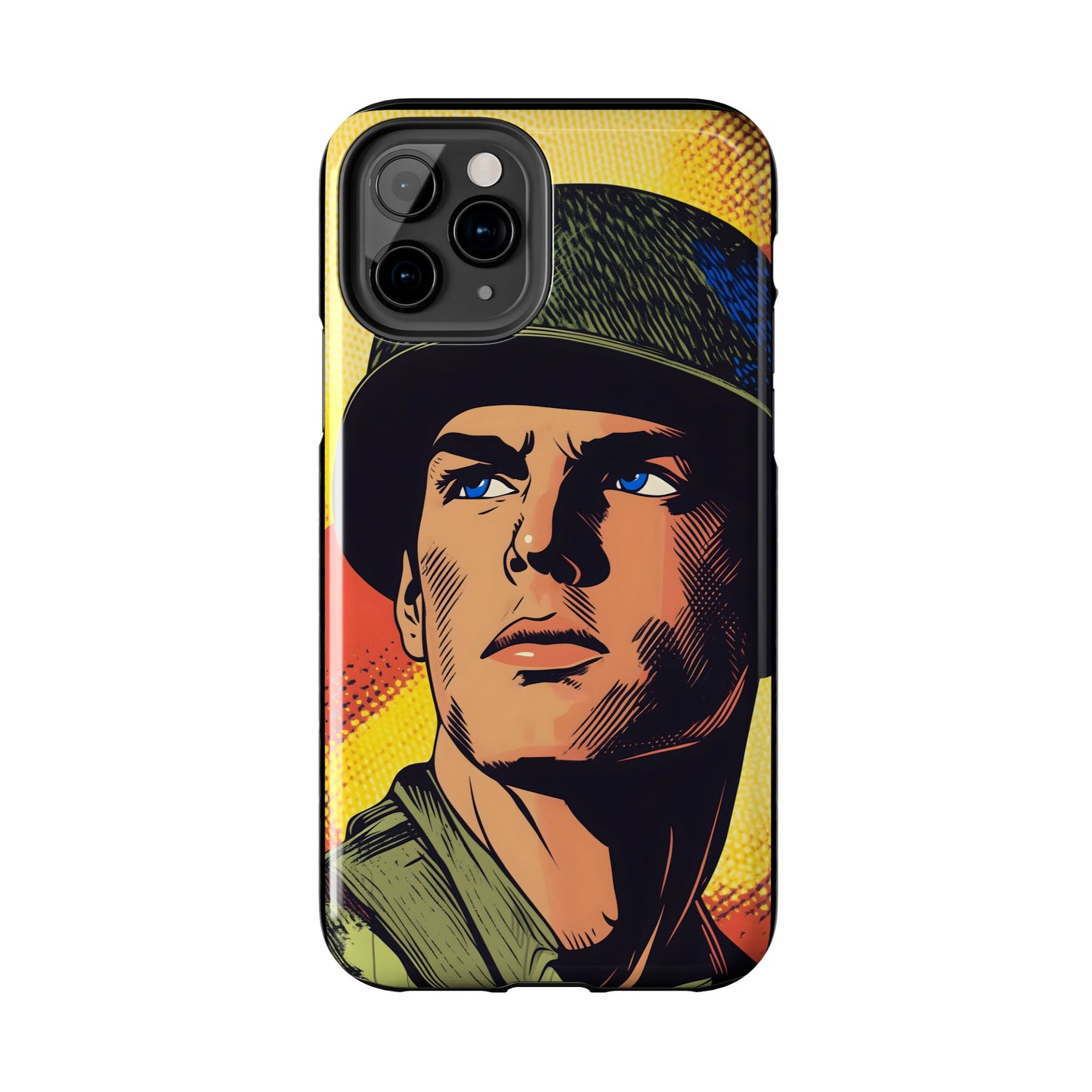 Tough Phone Cases Pop Art Modern Edge Soldier 04