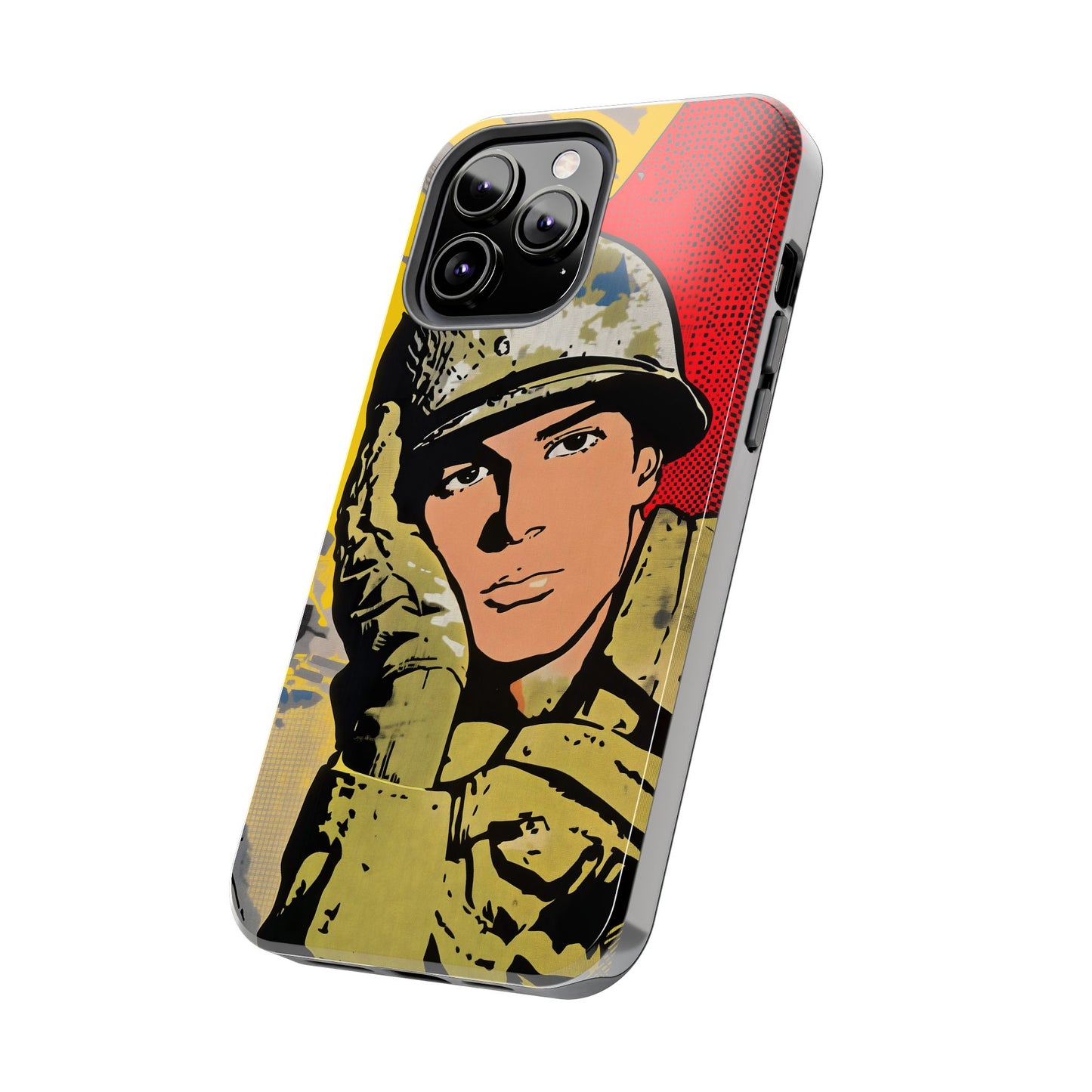 Tough Phone Cases Pop Art Modern Edge Soldier 03