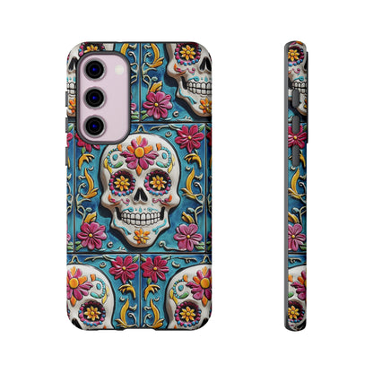 Tough Cases Day of the Dead Dia de Los Muertos Sugar Skull 0001