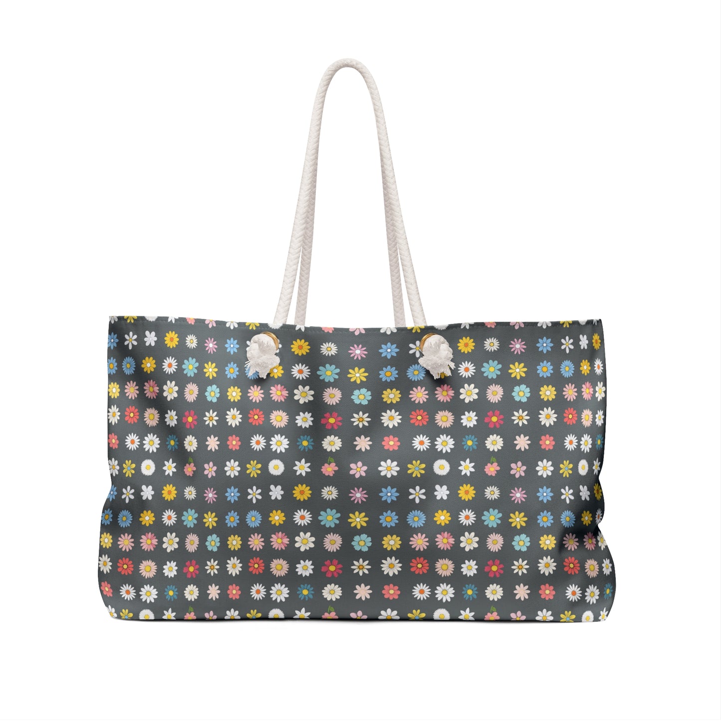 Weekender Bag - Daisys - Grey