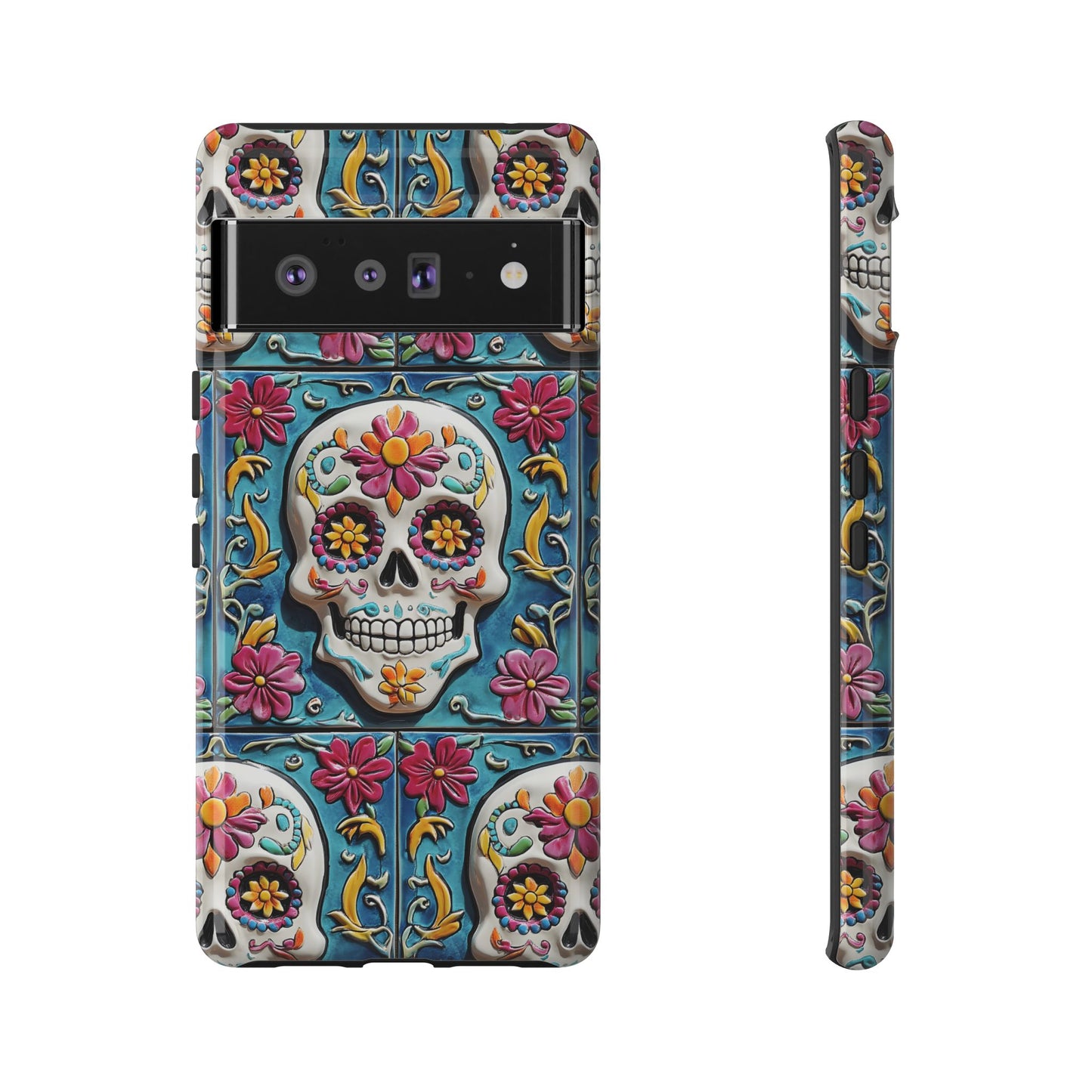 Tough Cases Day of the Dead Dia de Los Muertos Sugar Skull 0001