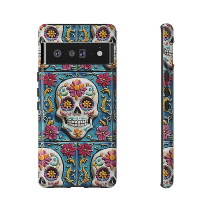 Tough Cases Day of the Dead Dia de Los Muertos Sugar Skull 0001