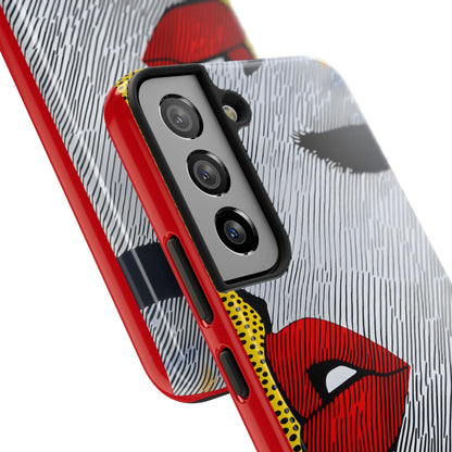 Tough Phone Cases Pop Art Modern Edge 01