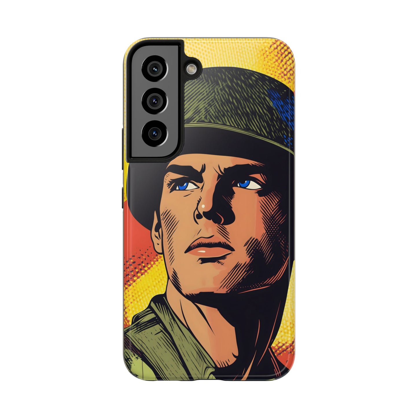 Tough Phone Cases Pop Art Modern Edge Soldier 04