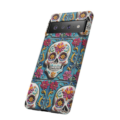 Tough Cases Day of the Dead Dia de Los Muertos Sugar Skull 0001