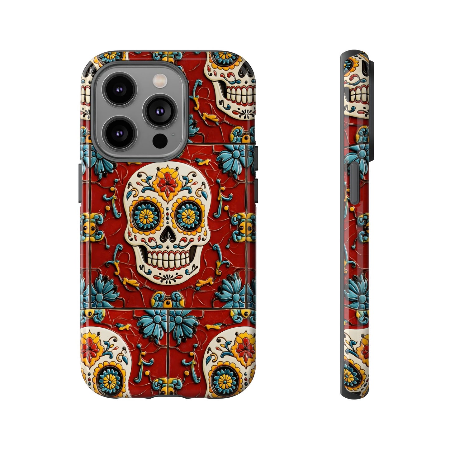 Tough Cases Day of the Dead Dia de Los Muertos Sugar Skull 0016