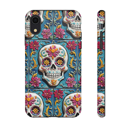 Tough Cases Day of the Dead Dia de Los Muertos Sugar Skull 0001