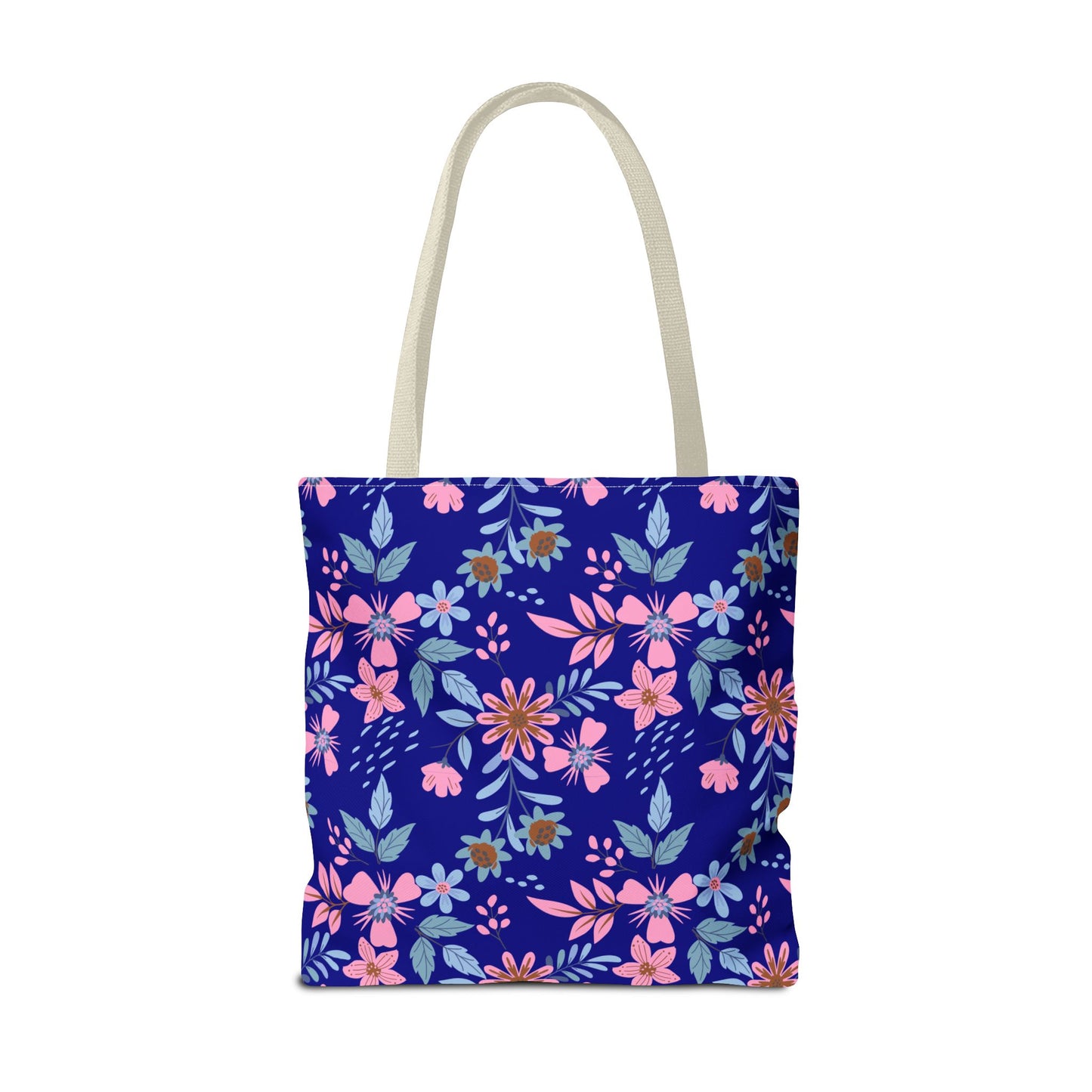 Tote Bag - Floral - Navy