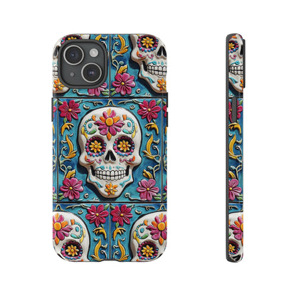 Tough Cases Day of the Dead Dia de Los Muertos Sugar Skull 0001