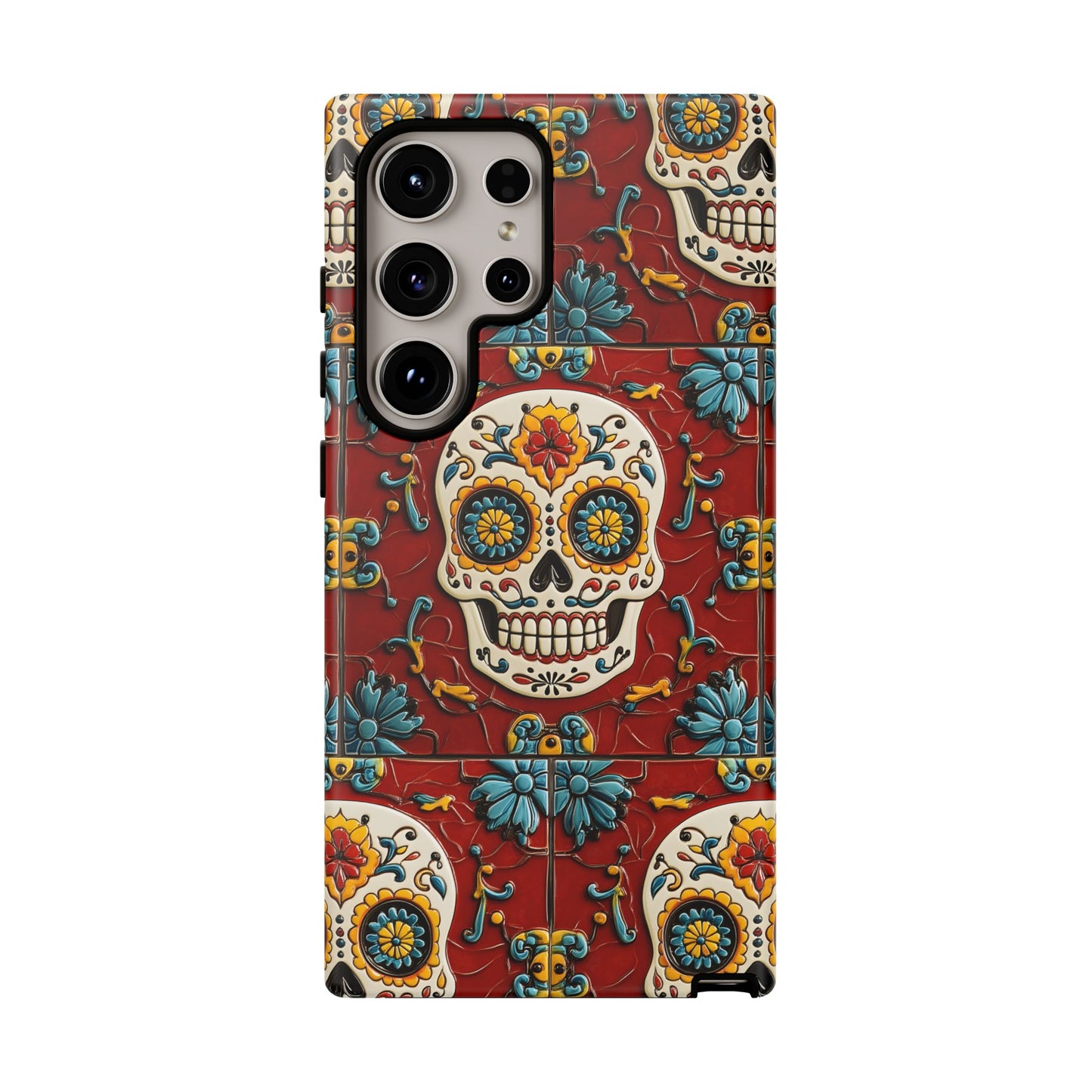 Tough Cases Day of the Dead Dia de Los Muertos Sugar Skull 0016