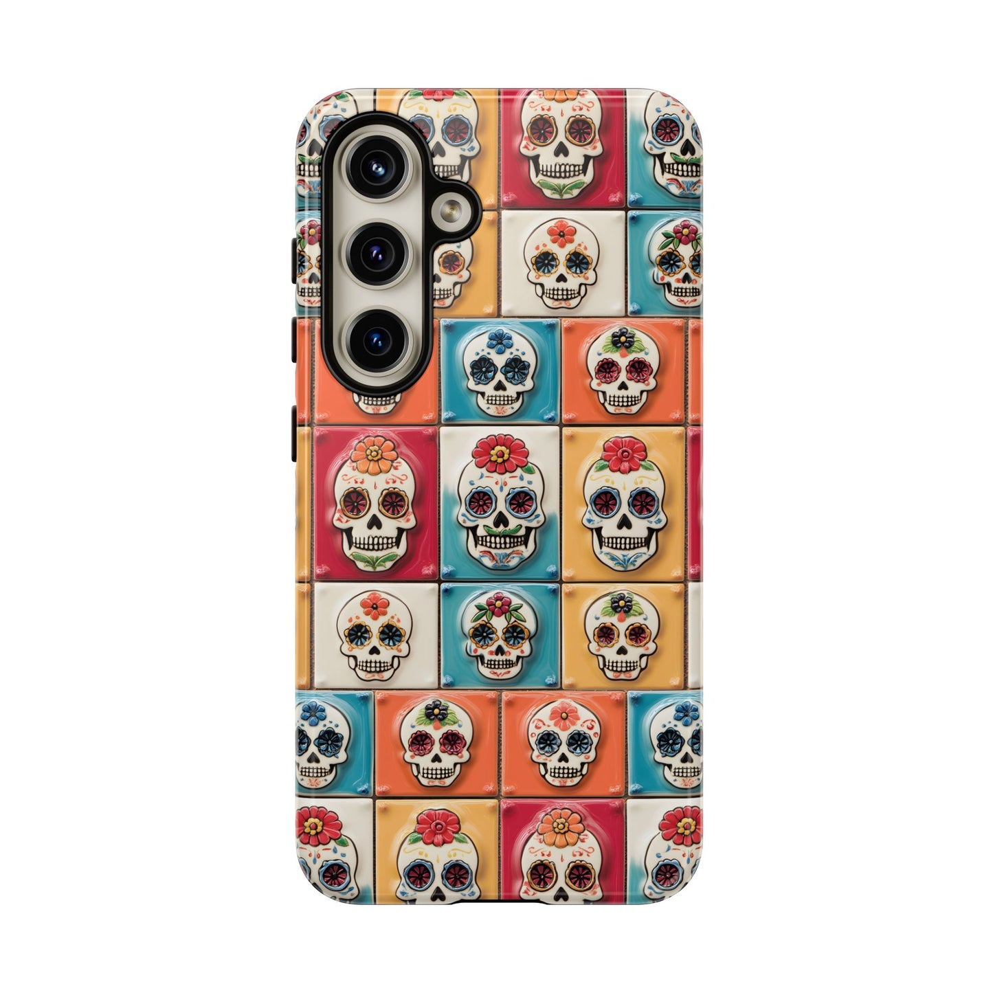 Tough Cases Day of the Dead Dia de Los Muertos Sugar Skull 0024