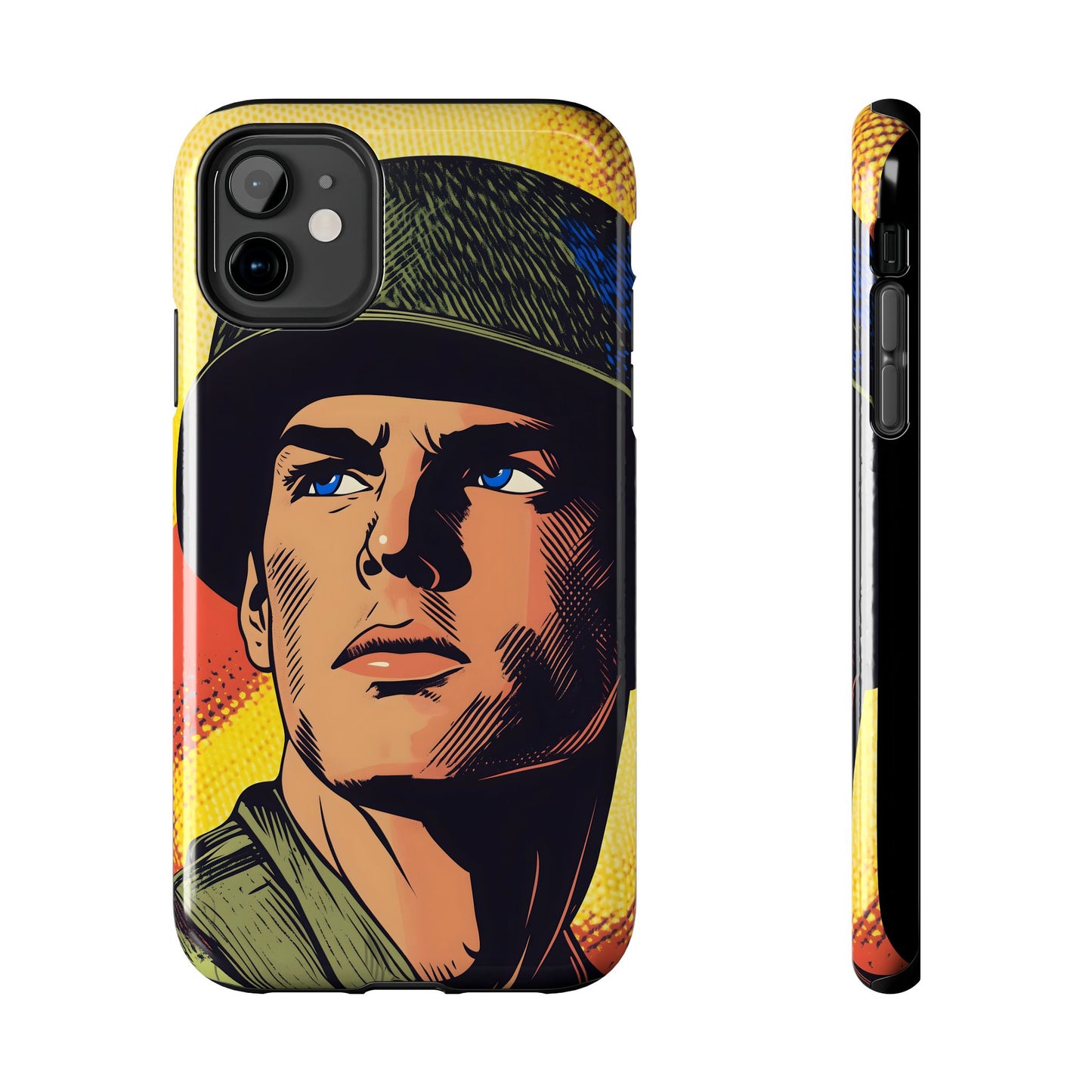 Tough Phone Cases Pop Art Modern Edge Soldier 04