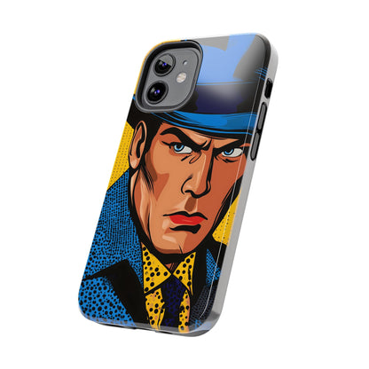 Tough Phone Cases Pop Art Modern Edge Guy Noir 02