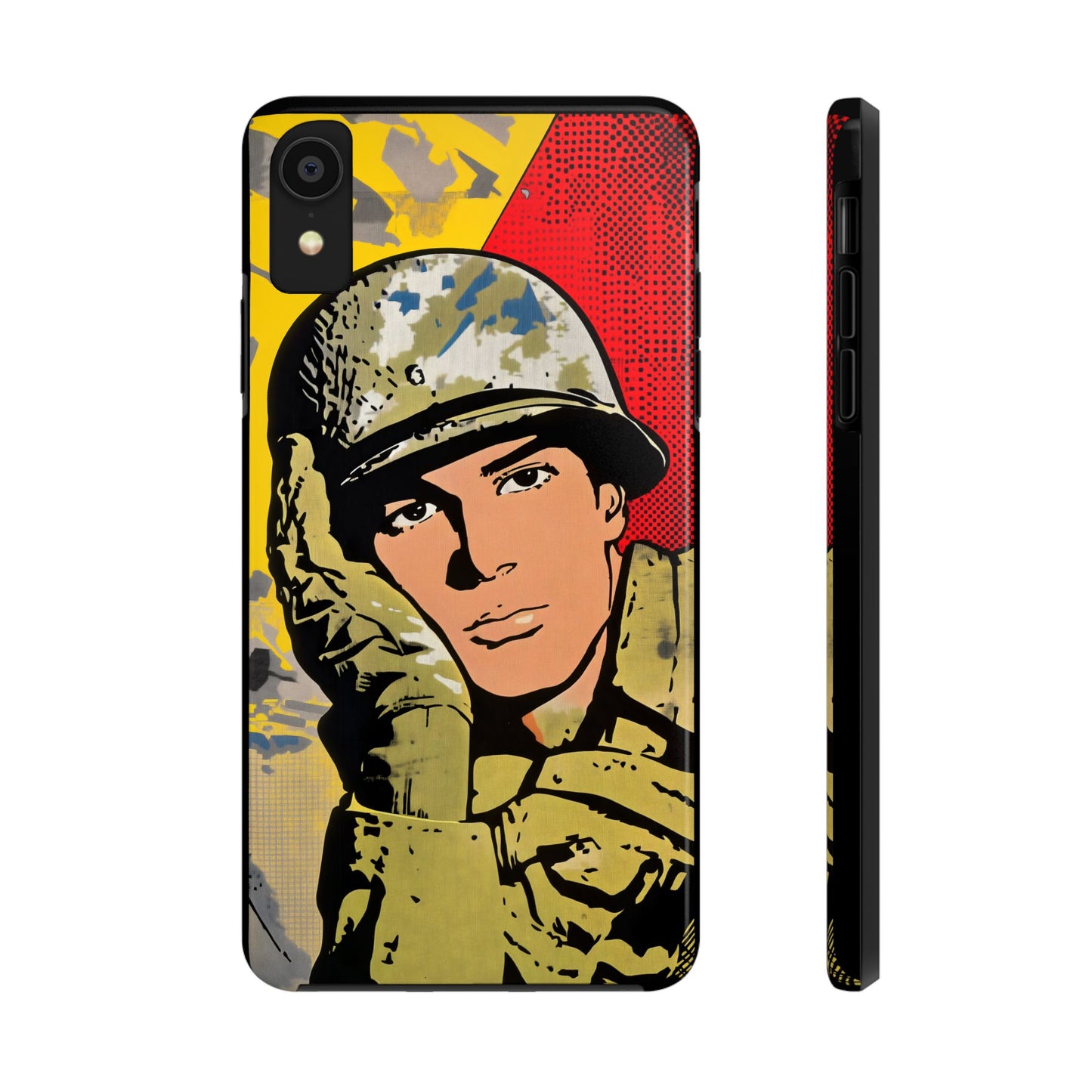 Tough Phone Cases Pop Art Modern Edge Soldier 03