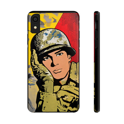 Tough Phone Cases Pop Art Modern Edge Soldier 03