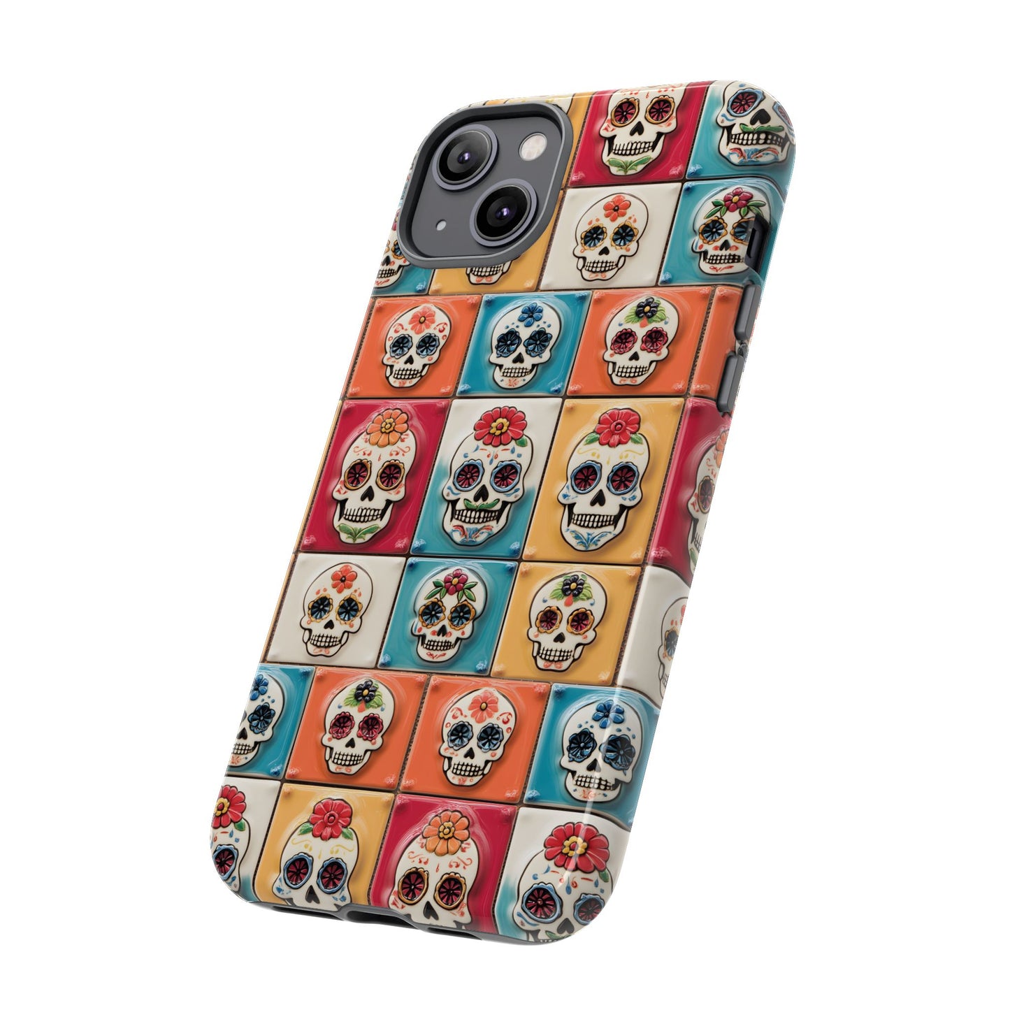 Tough Cases Day of the Dead Dia de Los Muertos Sugar Skull 0024