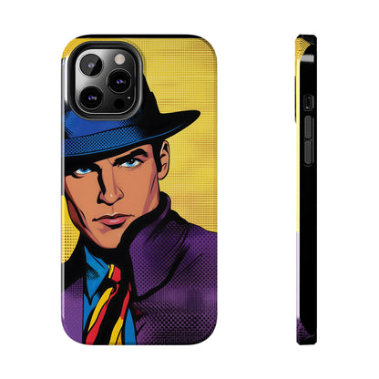 Tough Phone Cases Pop Art Modern Edge Guy Noir 04