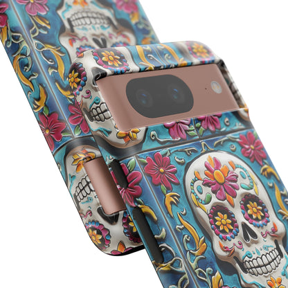 Tough Cases Day of the Dead Dia de Los Muertos Sugar Skull 0001