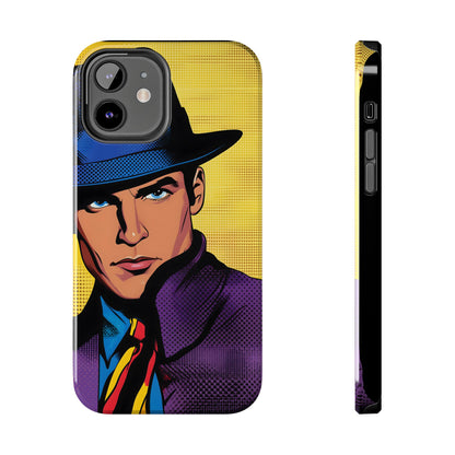 Tough Phone Cases Pop Art Modern Edge Guy Noir 04