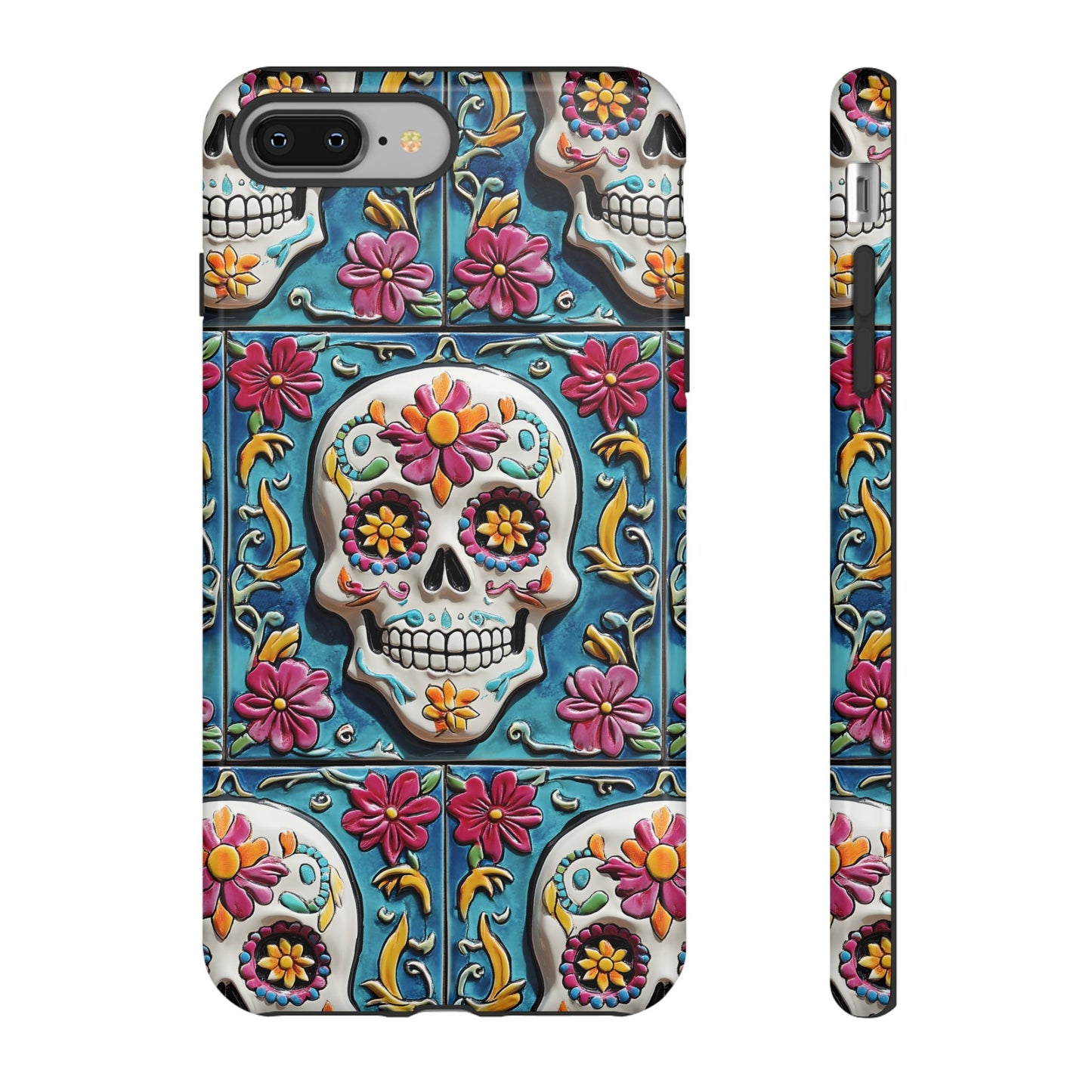 Tough Cases Day of the Dead Dia de Los Muertos Sugar Skull 0001