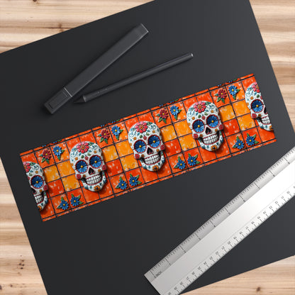 Sugar Skull Bumper Stickers 008, Day of the Dead Dia de Los Muertos, Halloween Decor - Car Decals, Laptop Stickers