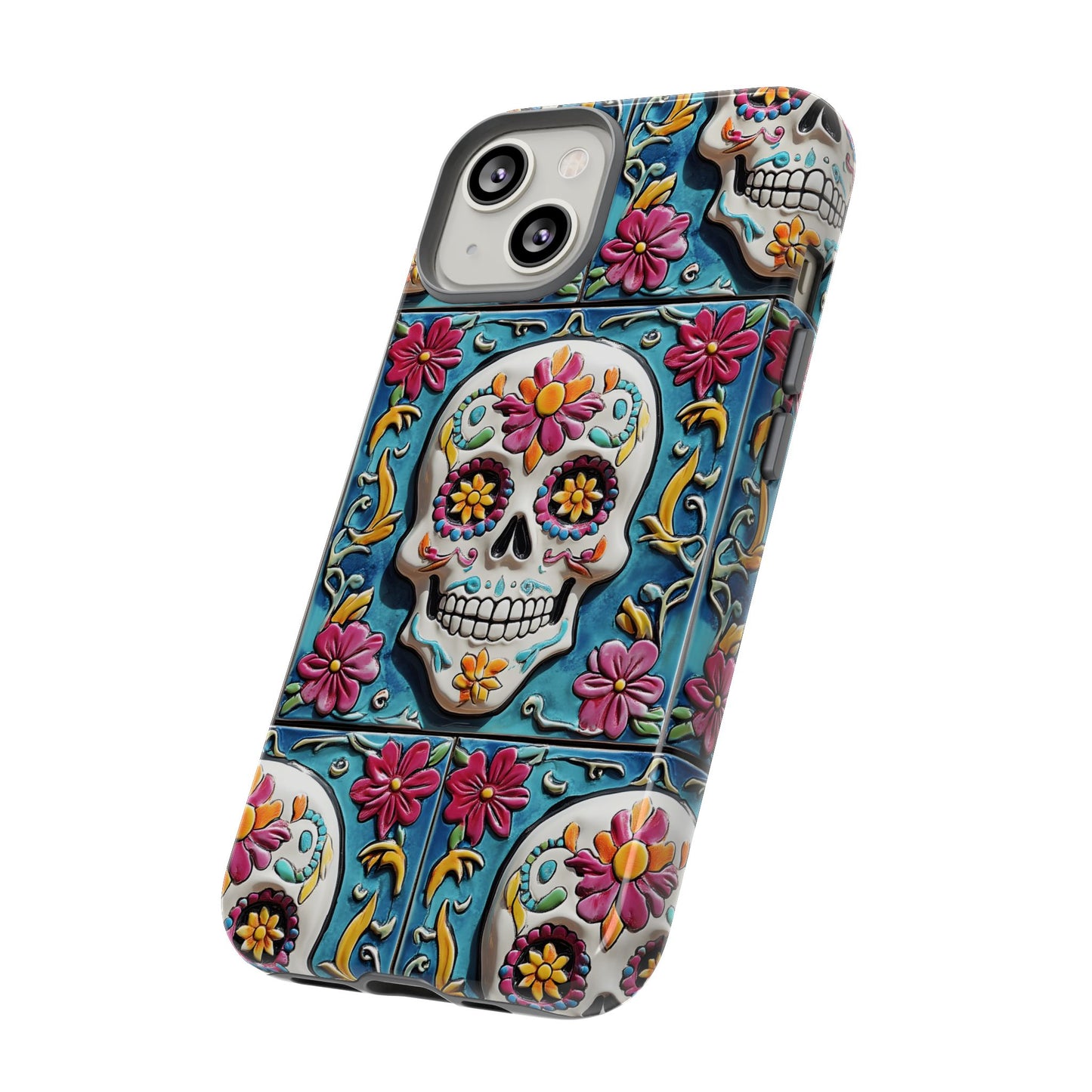 Tough Cases Day of the Dead Dia de Los Muertos Sugar Skull 0001