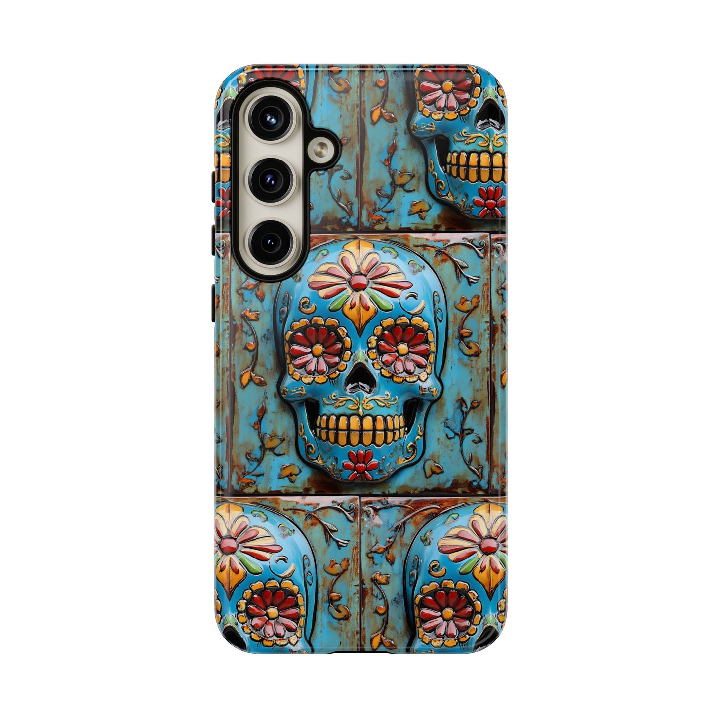 Tough Cases Day of the Dead Dia de Los Muertos Sugar Skull 0019