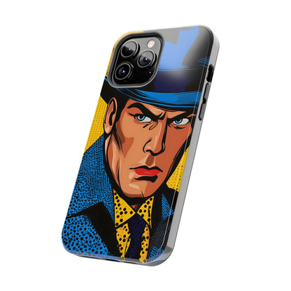 Tough Phone Cases Pop Art Modern Edge Guy Noir 02