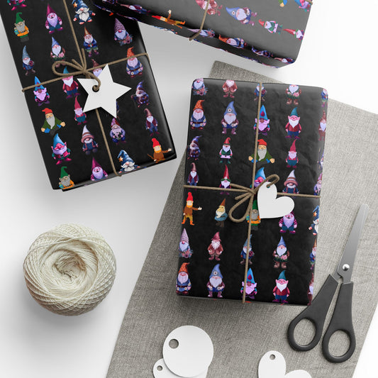 Black-Gnome  Wrapping Papers