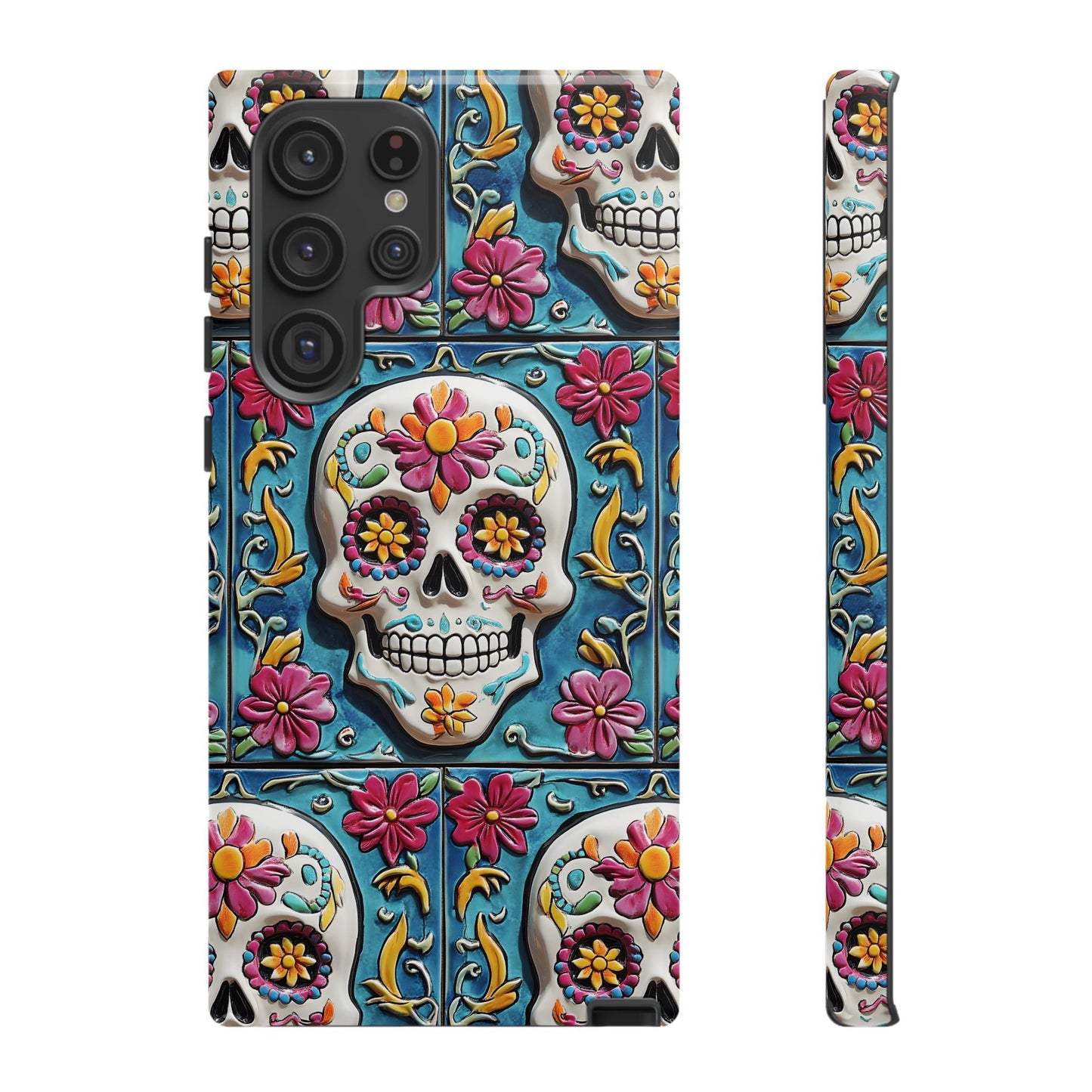 Tough Cases Day of the Dead Dia de Los Muertos Sugar Skull 0001