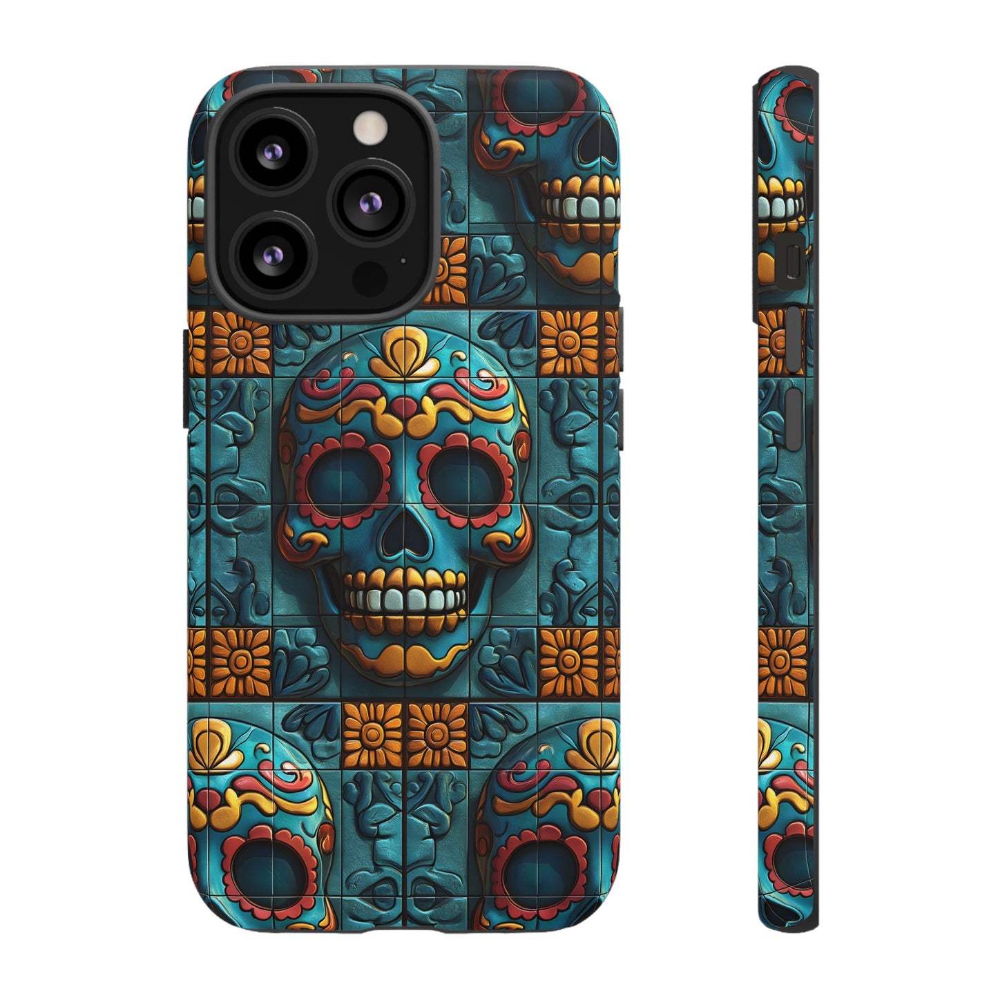 Tough Cases Day of the Dead Dia de Los Muertos Sugar Skull 0017