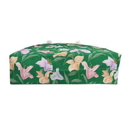 Weekender Bag - Flower  Bouquets - Green