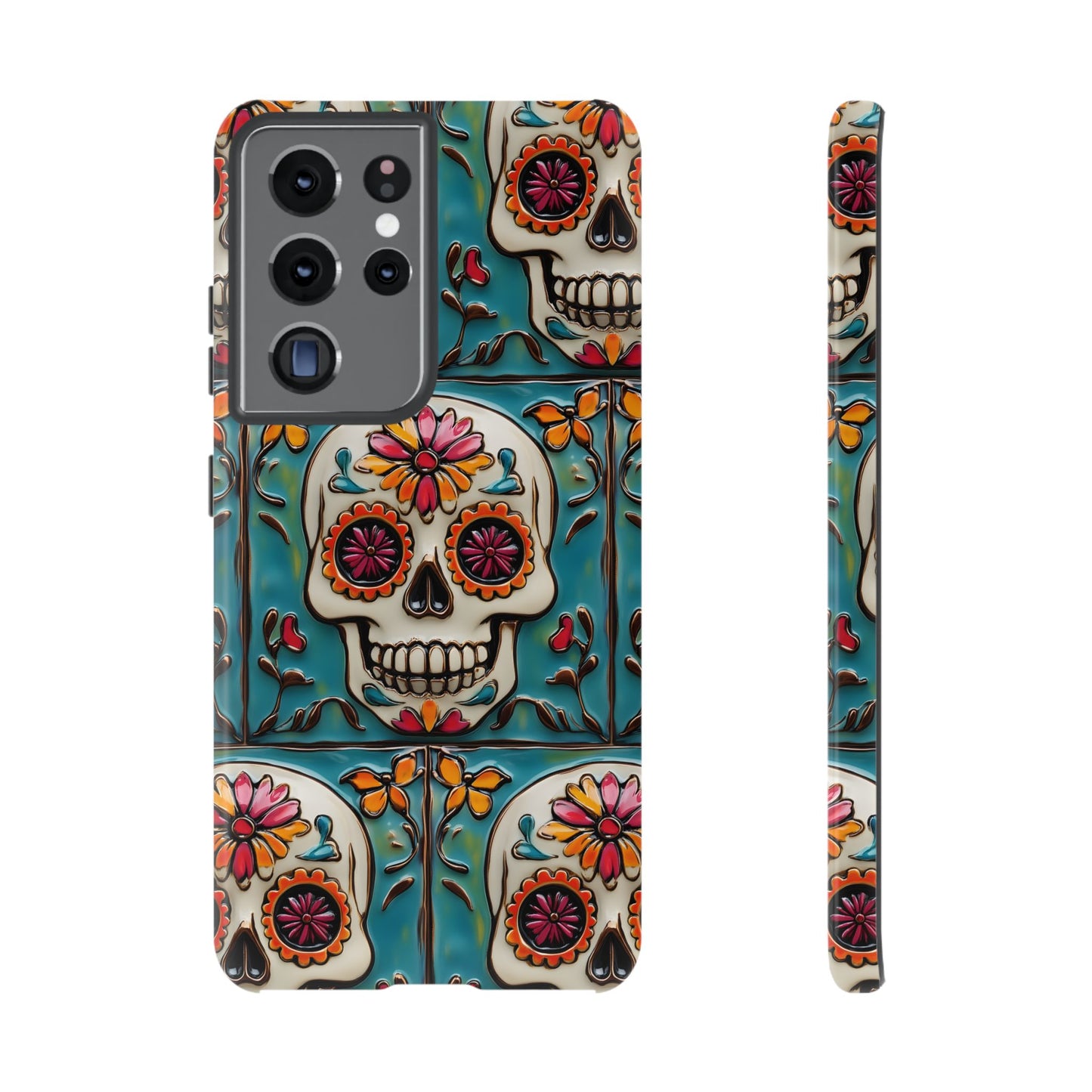 Tough Cases Day of the Dead Dia de Los Muertos Sugar Skull 0010