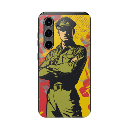 Tough Phone Cases Pop Art Modern Edge Soldier 01