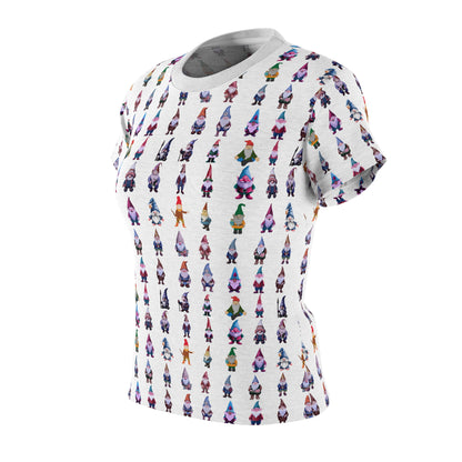 White-Gnome - Women's Cut & Sew Tee