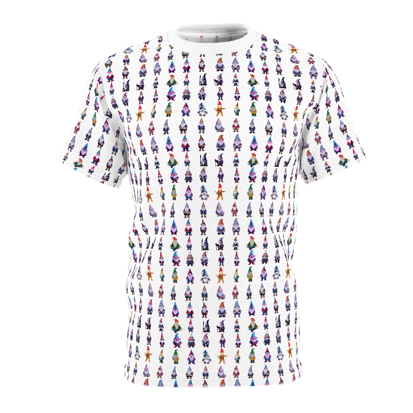 White-Gnome - Unisex Cut & Sew Tee