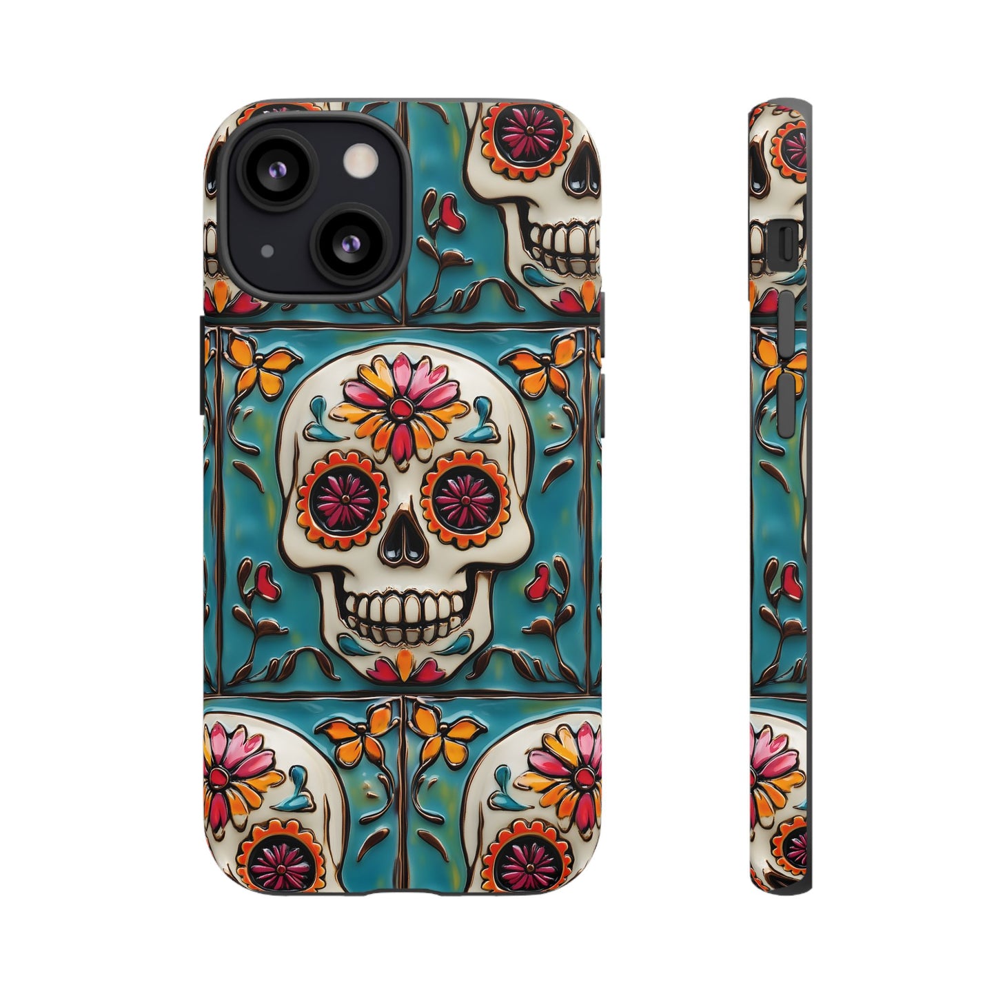 Tough Cases Day of the Dead Dia de Los Muertos Sugar Skull 0010