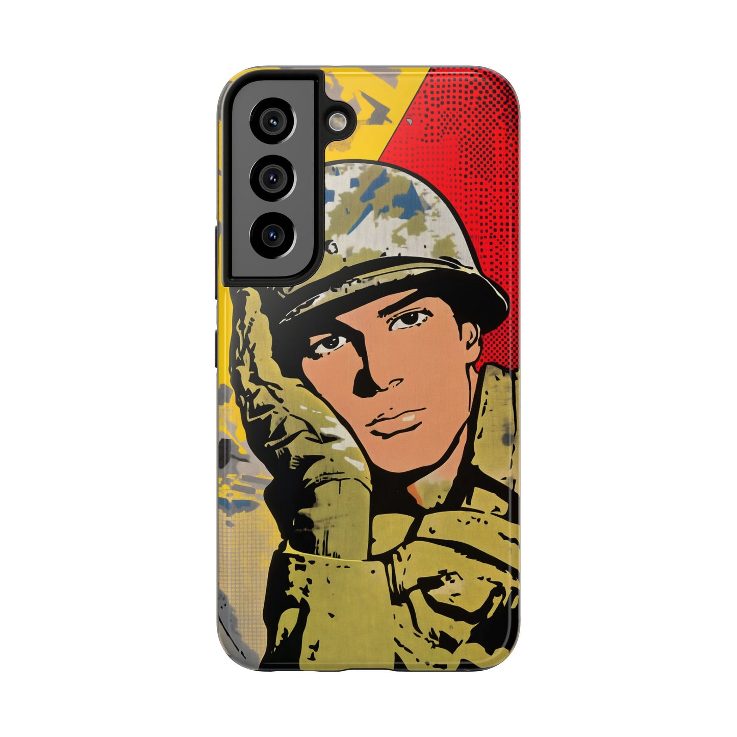 Tough Phone Cases Pop Art Modern Edge Soldier 03