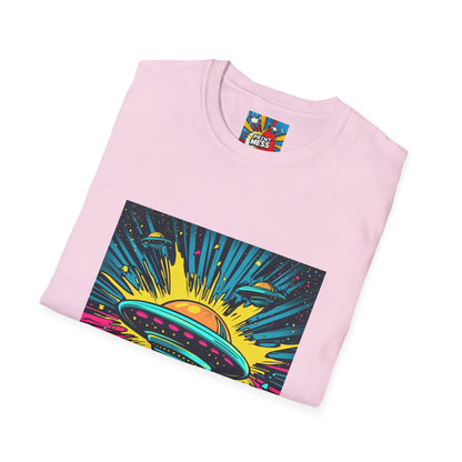 Unisex Softstyle T-Shirt Saucer 0003