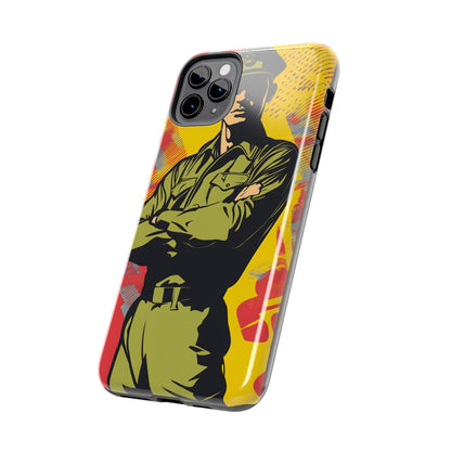 Tough Phone Cases Pop Art Modern Edge Soldier 01